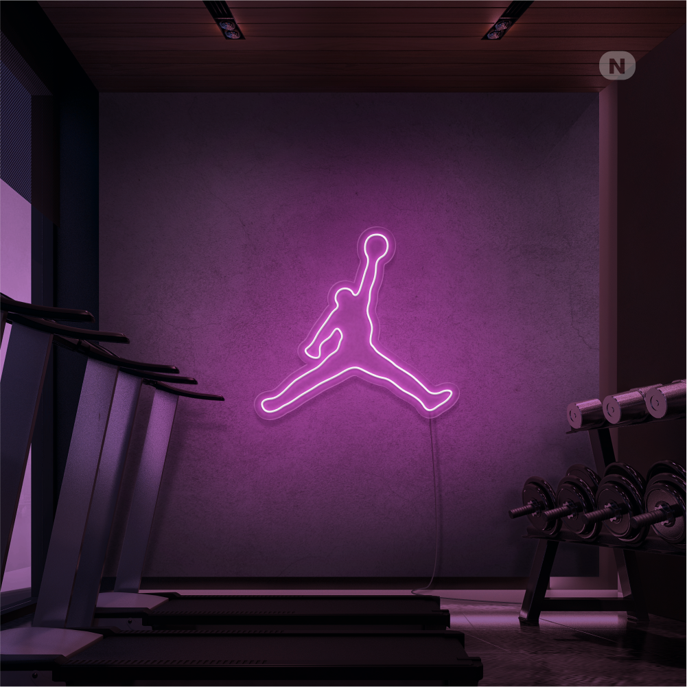 Al Neon Jordan-Sign