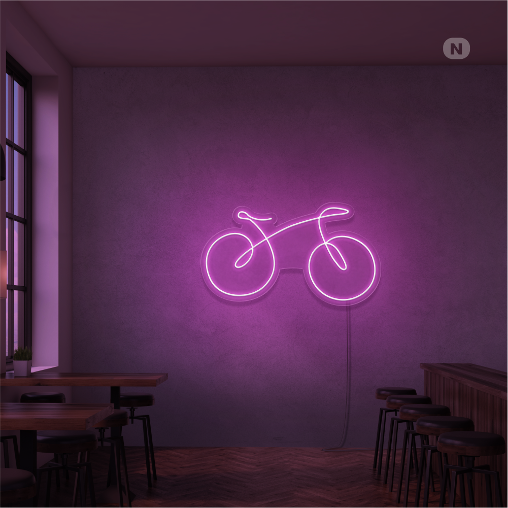 Insegna Al Neon La bicicletta