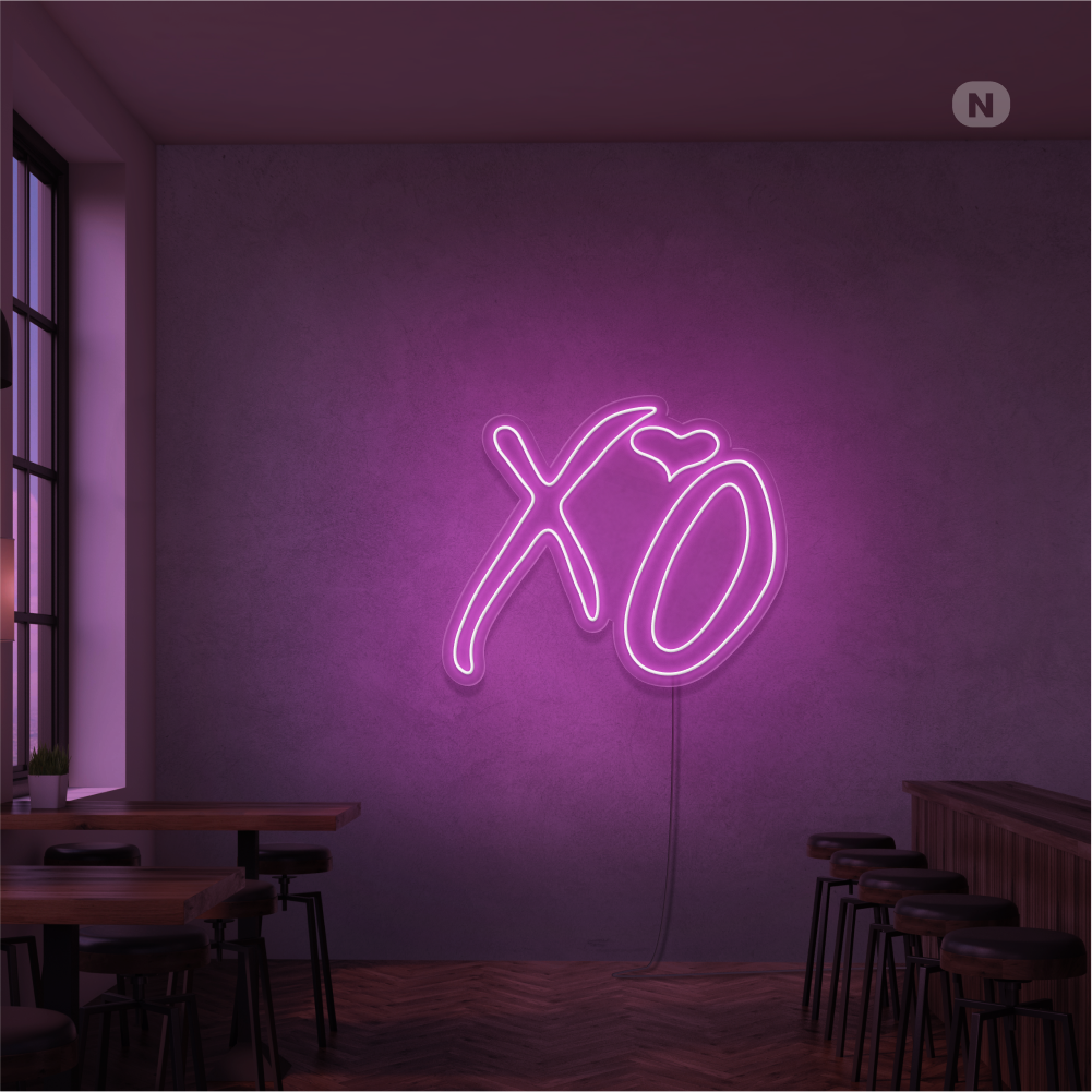 Insegna Al Neon XO
