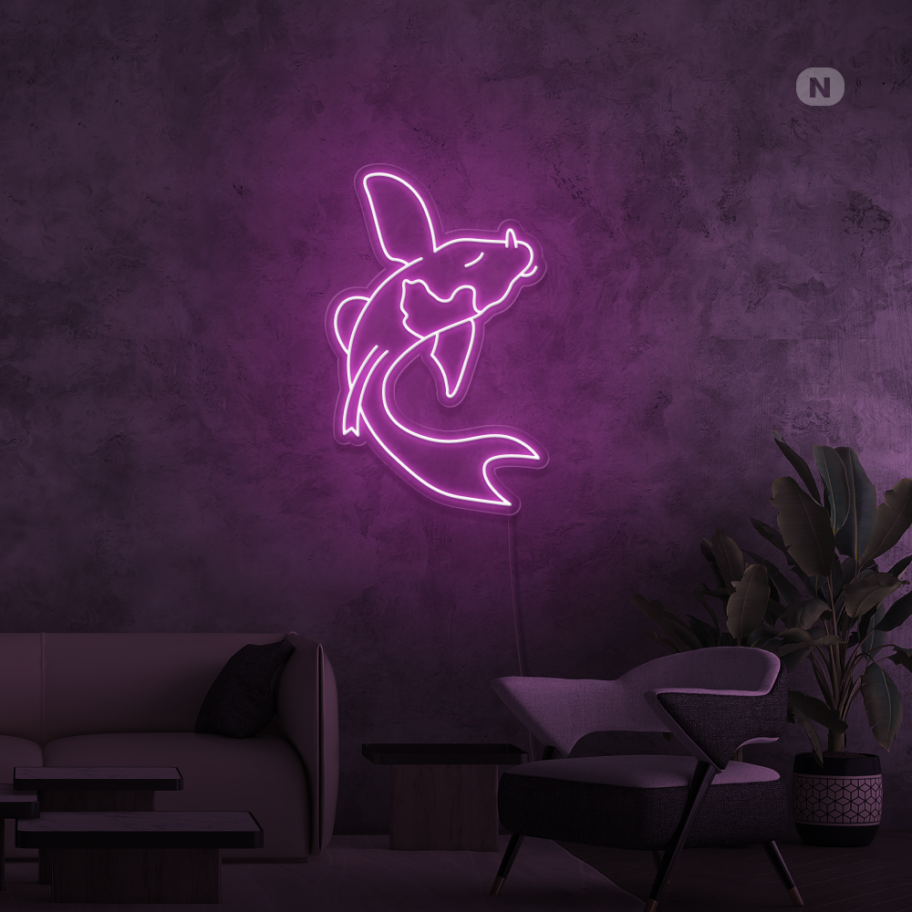 Insegna Al Neon Pesce