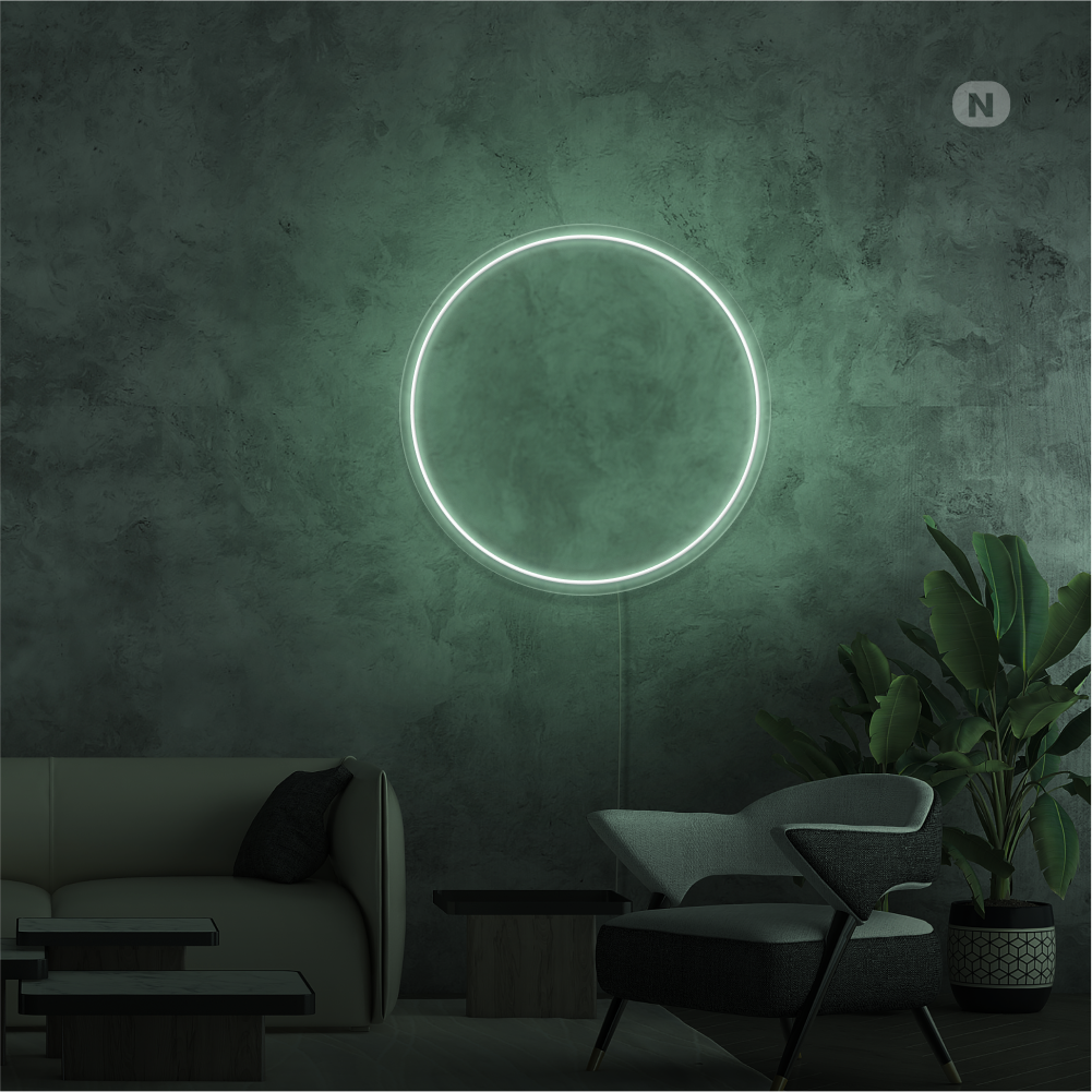 Insegna Al Neon Circolo ZEN
