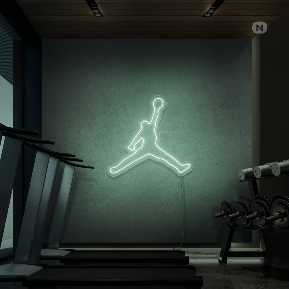 Al Neon Jordan-Sign