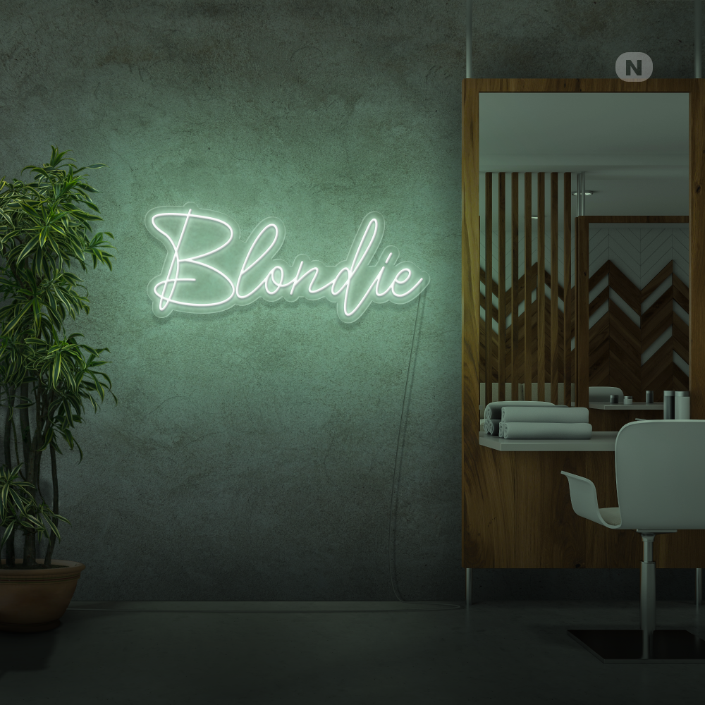 Insegna Al Neon Blondie