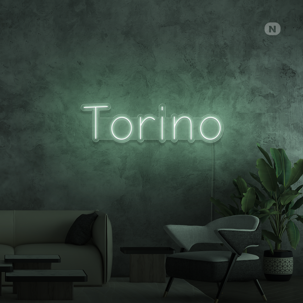 Insegna al neon Torino