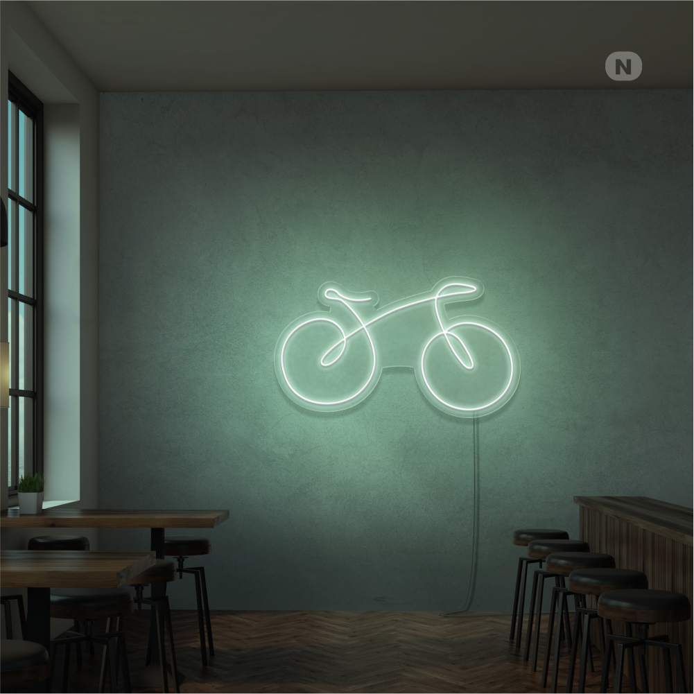 Insegna Al Neon La bicicletta