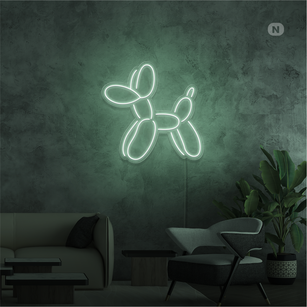 Insegna Al Neon Cane Ballon