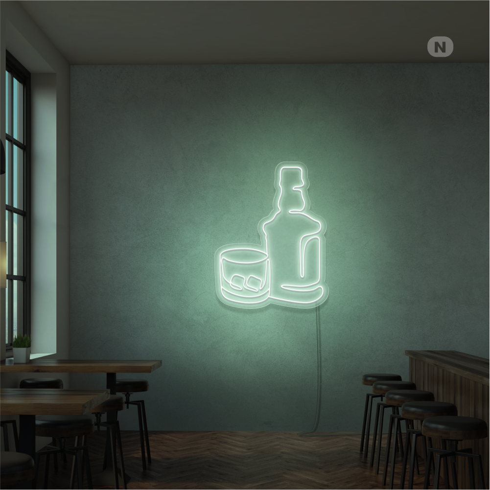 Insegna Al Neon Il whisky