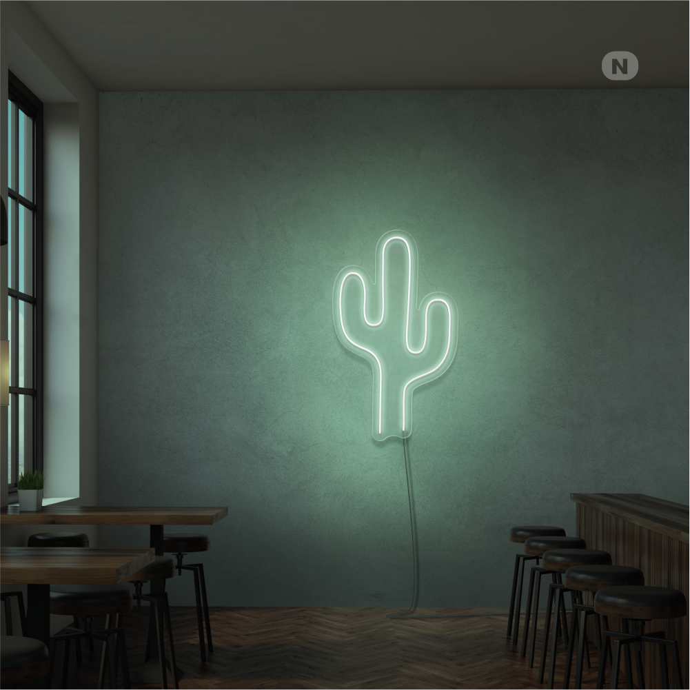 Insegna Al Neon Cactus