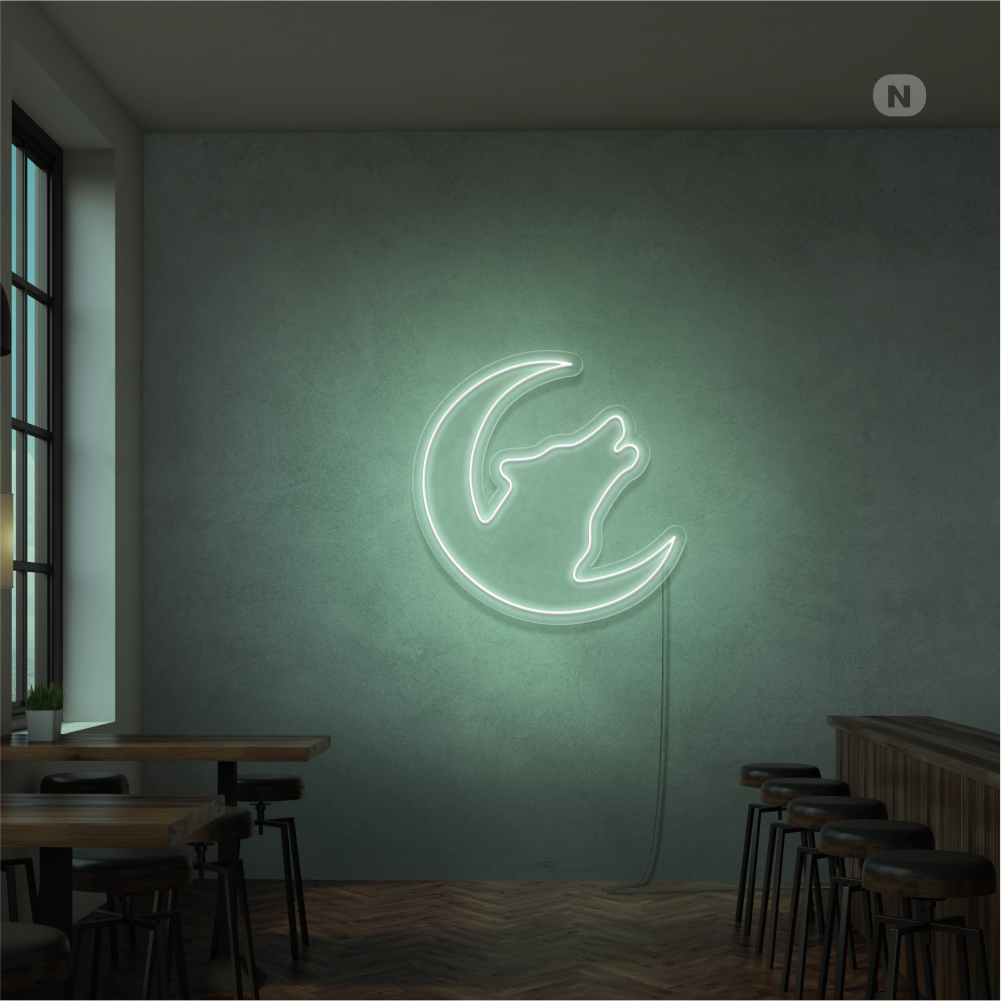 Insegna Al Neon Lupo