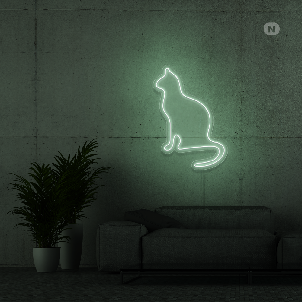 Insegna Al Neon Gatto