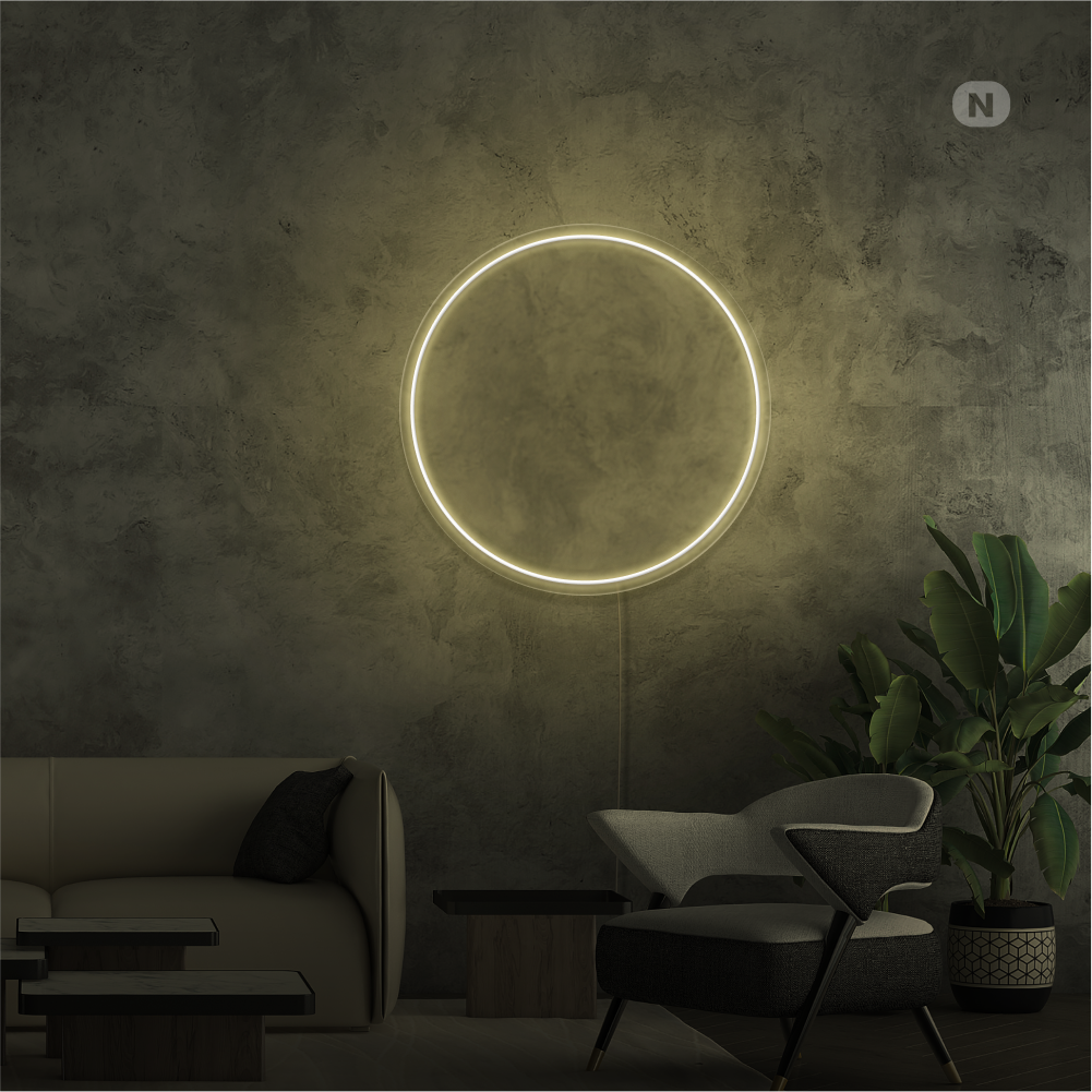 Insegna Al Neon Circolo ZEN
