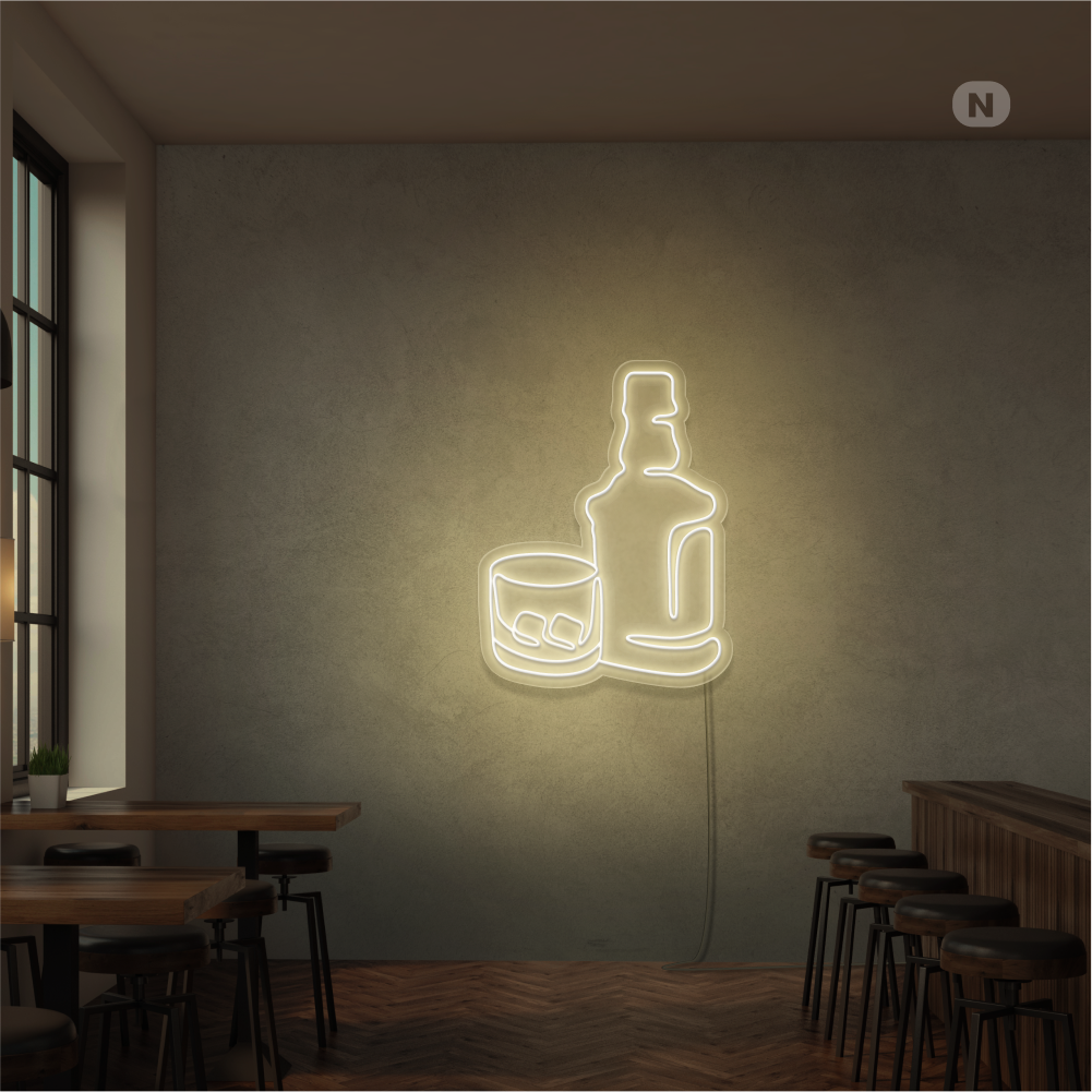 Insegna Al Neon Il whisky