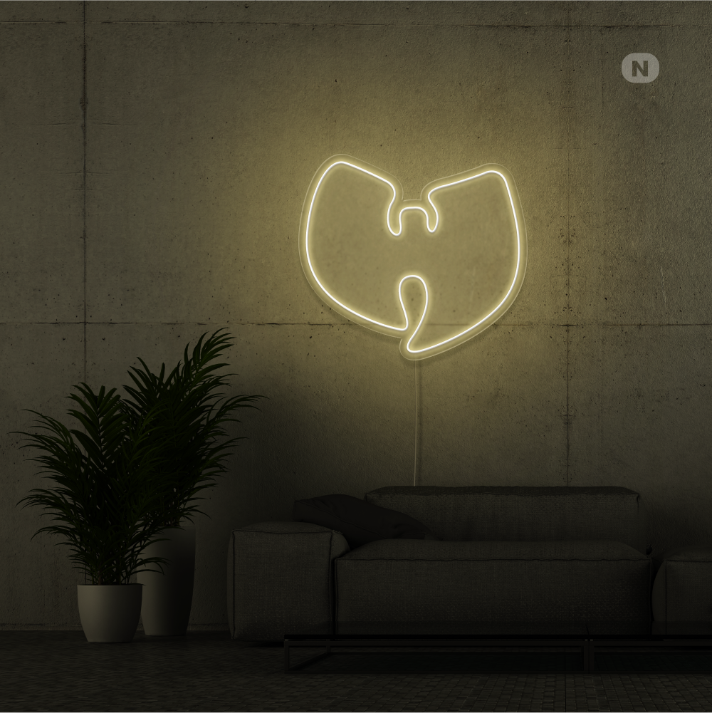 Insegna Al Neon Logo HIPHOP