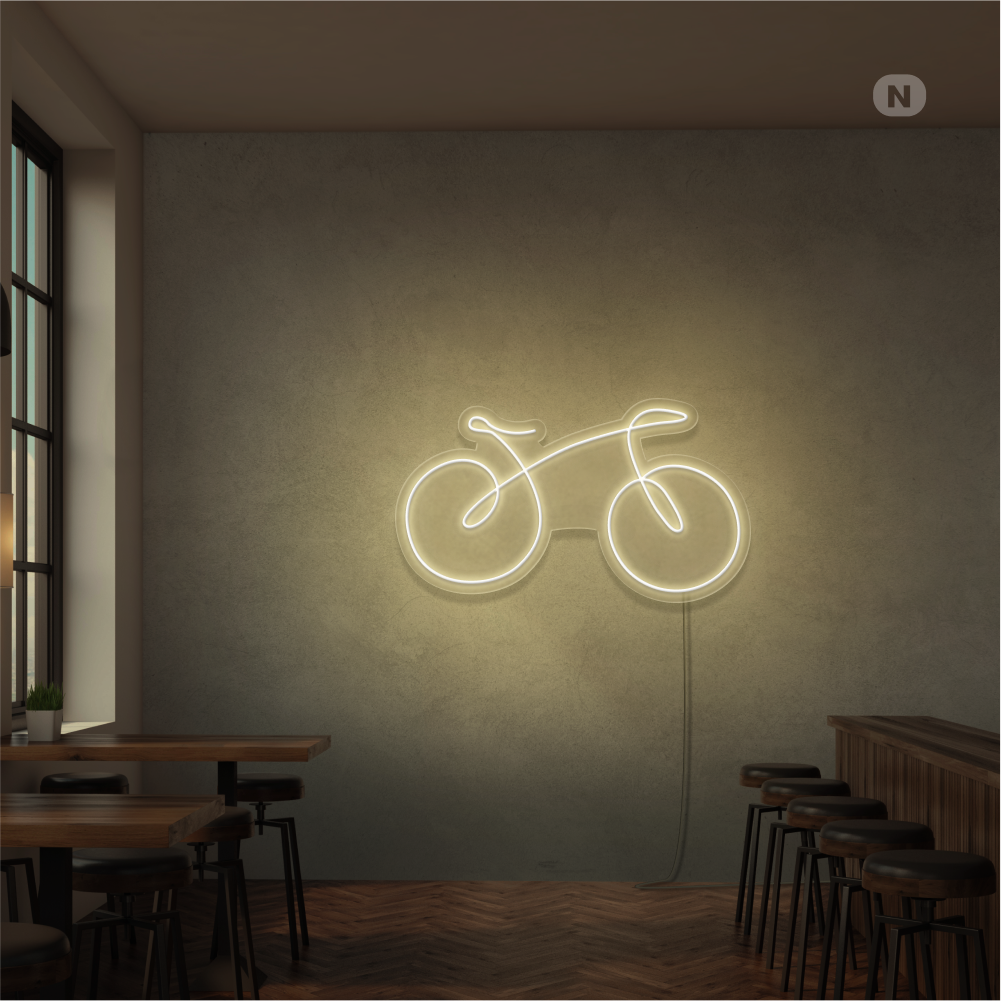Insegna Al Neon La bicicletta