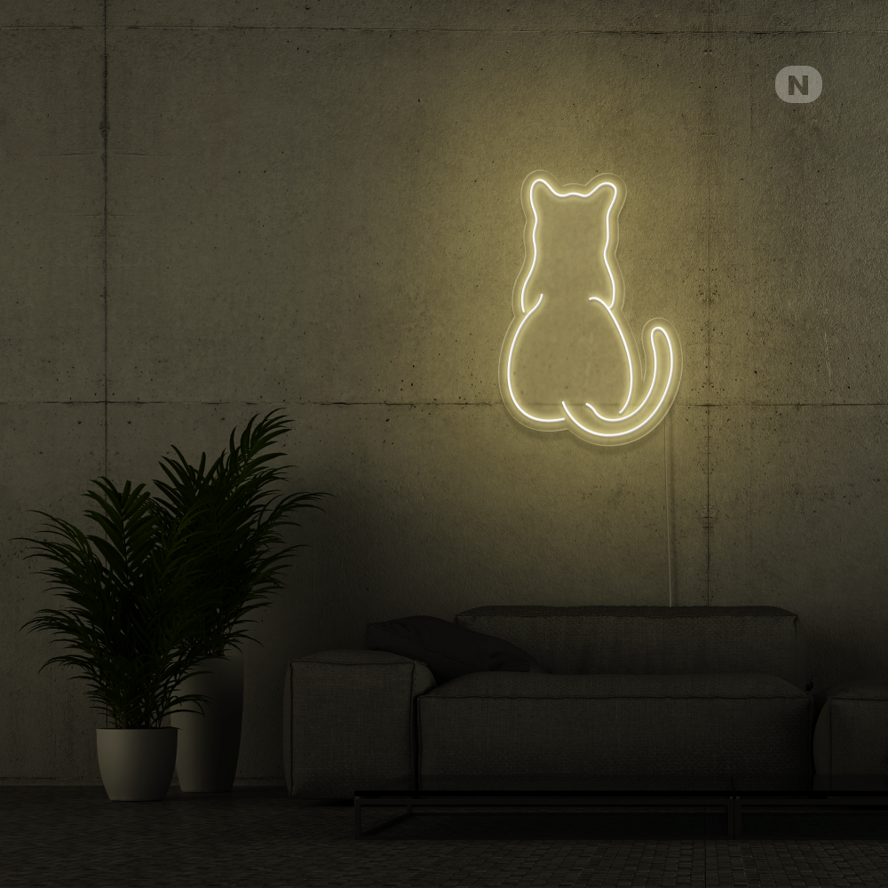Insegna Al Neon Gatto