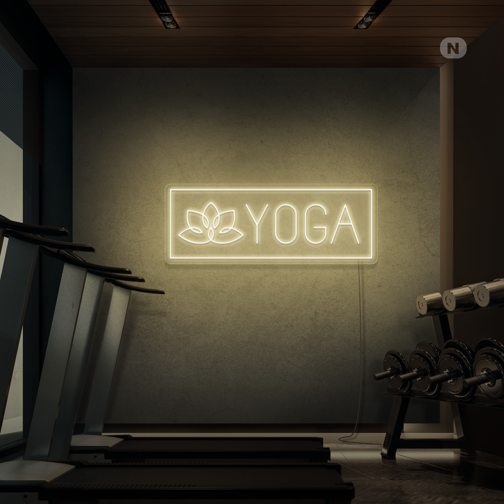Insegna Al Neon Yoga