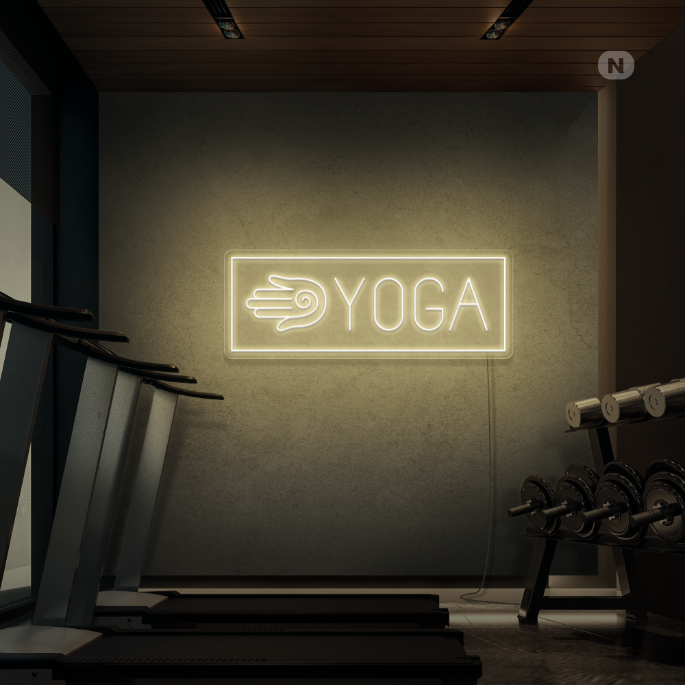 Insegna Al Neon Yoga