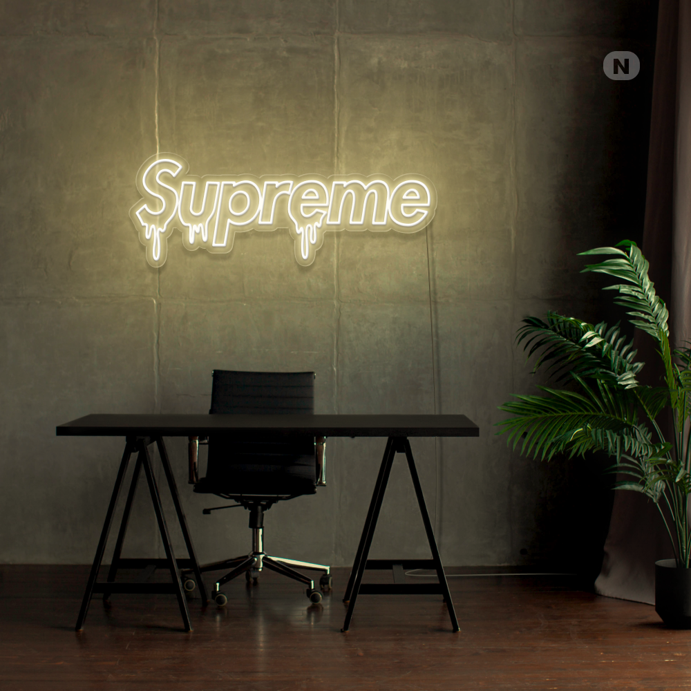 Insegna Al Neon Supreme