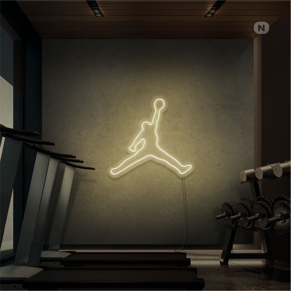 Al Neon Jordan-Sign