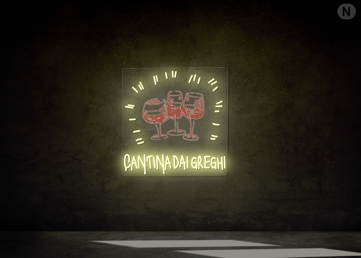 Insegna LED Neon Personalizzata (kopie)