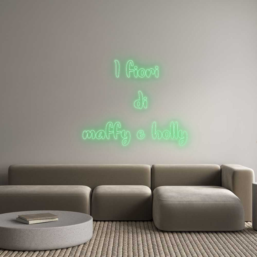 Neon personalizzato: I fio...