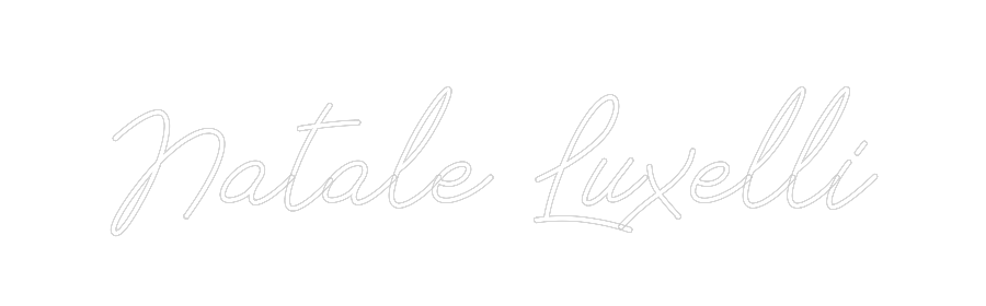 Neon personalizzato:
Natale Luxe...