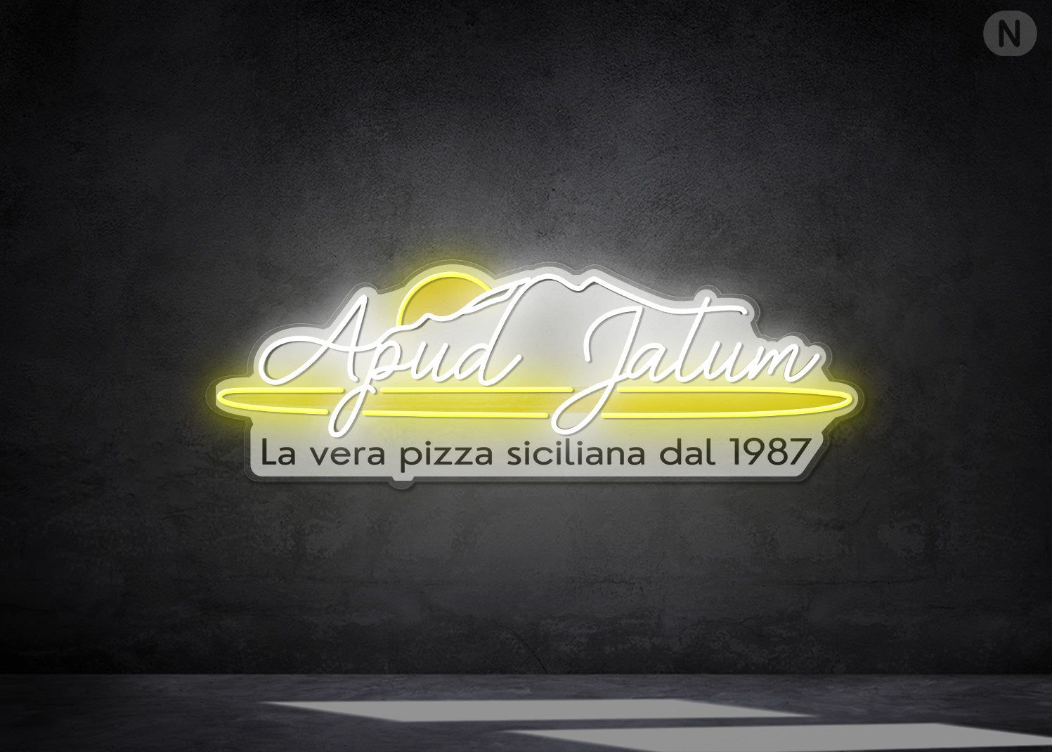 NO VAT - 06886150827 Insegna LED Neon Personalizzata