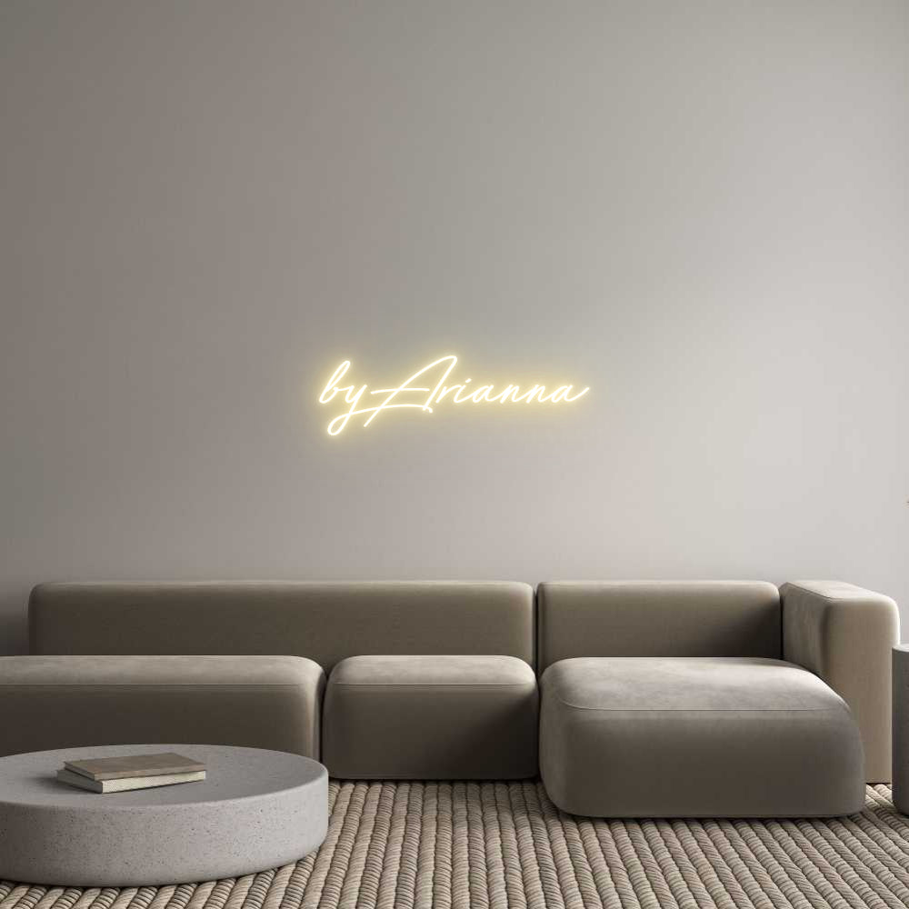Neon personalizzato:
byArianna