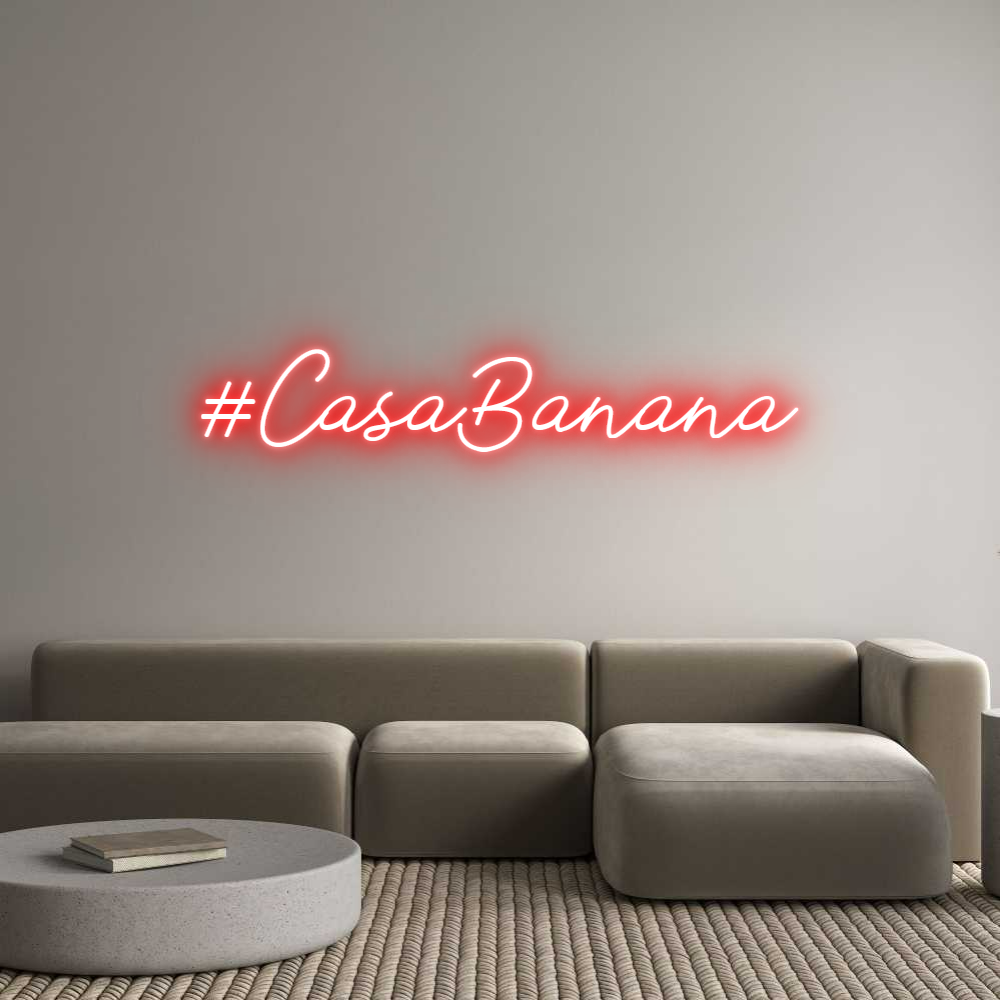 Neon personalizzato: #CasaBanana