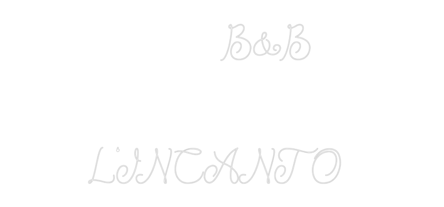 Neon personalizzato: B&B
...