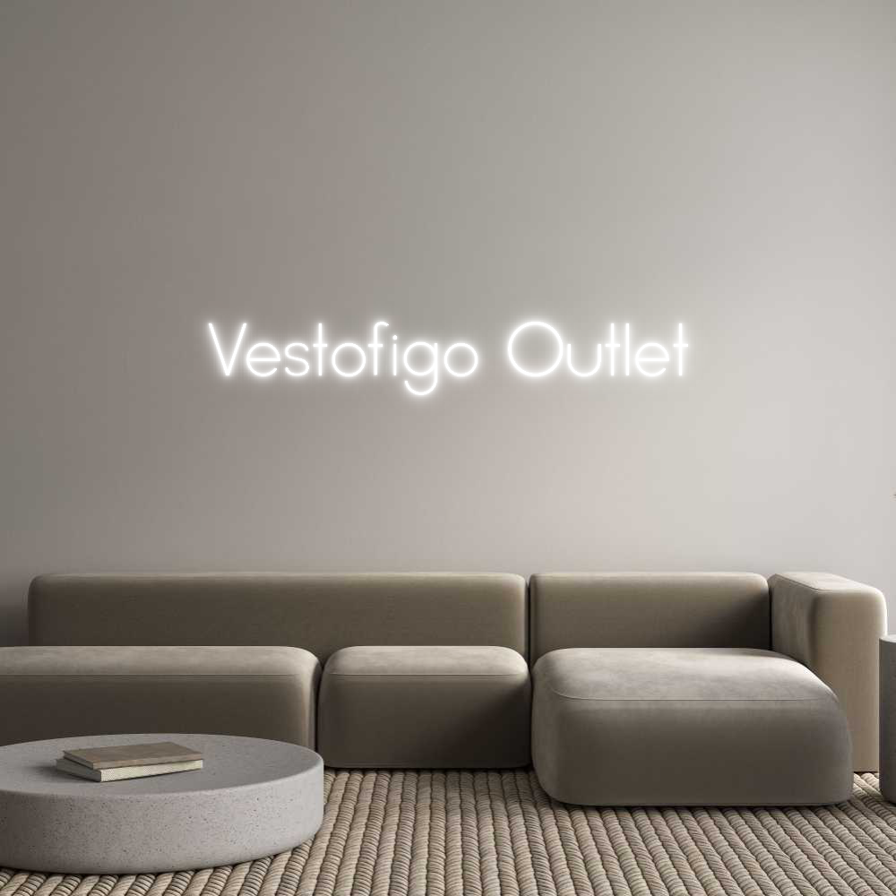 Neon personalizzato: Vestofigo Ou...