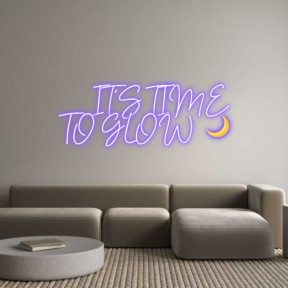 Neon personalizzato: IT’S TIME
T...