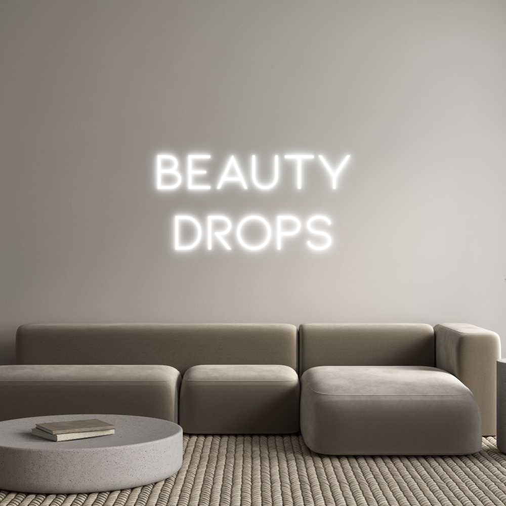 Neon personalizzato: BEAUTY
DROPS