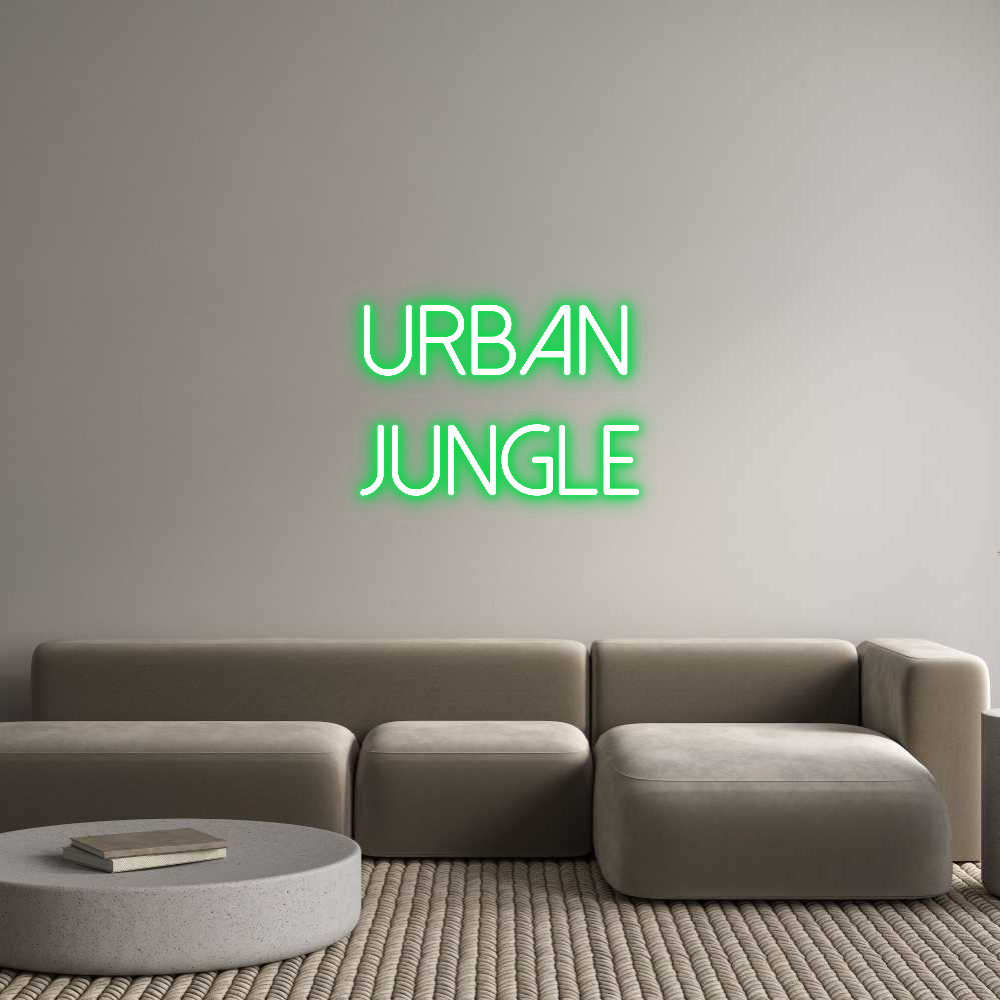 Neon personalizzato: URBAN
JUNGLE