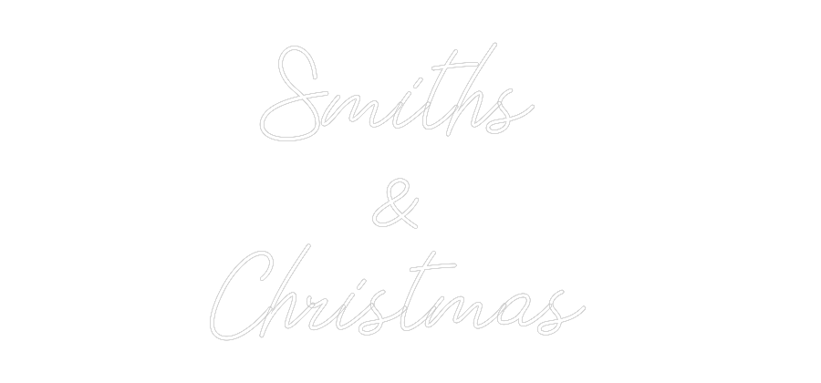 Neon personalizzato: Smiths
...