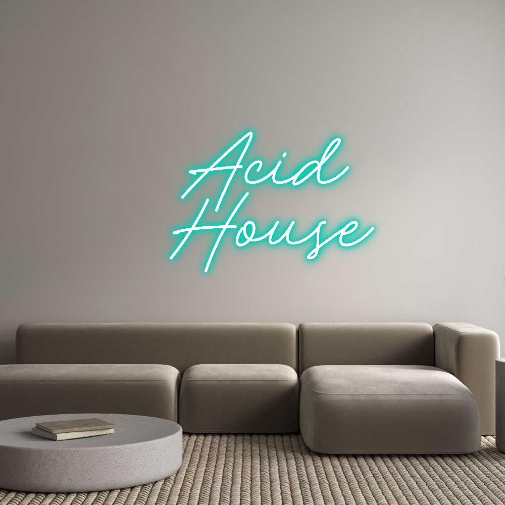 Neon personalizzato: Acid
House