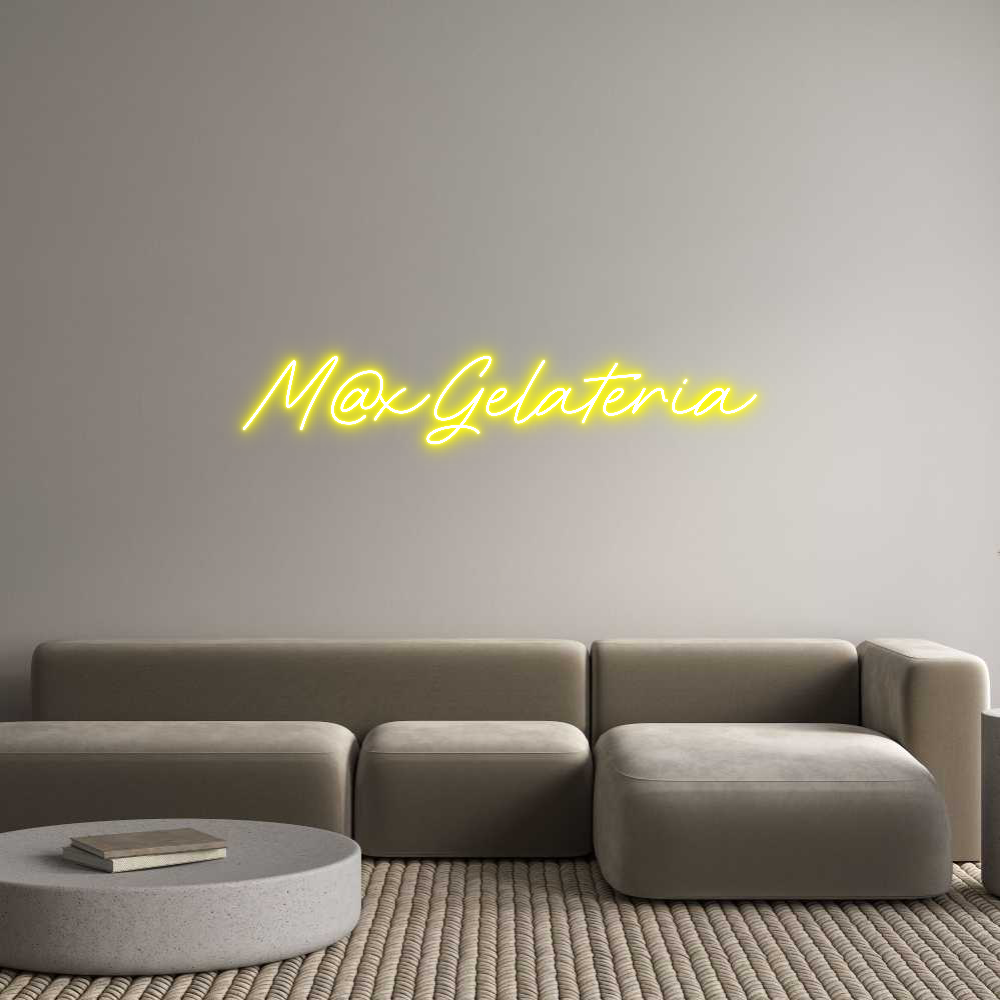 Neon personalizzato: M@xGelateria