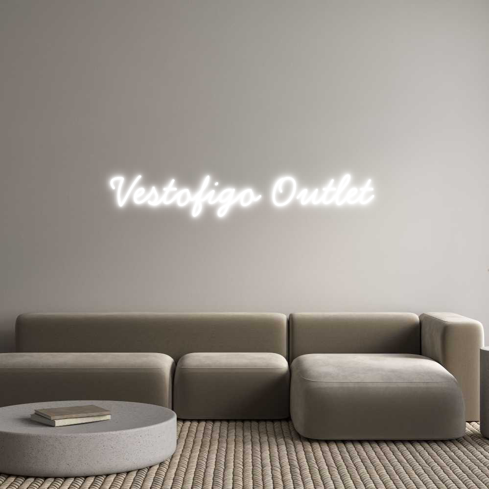 Neon personalizzato: Vestofigo Ou...