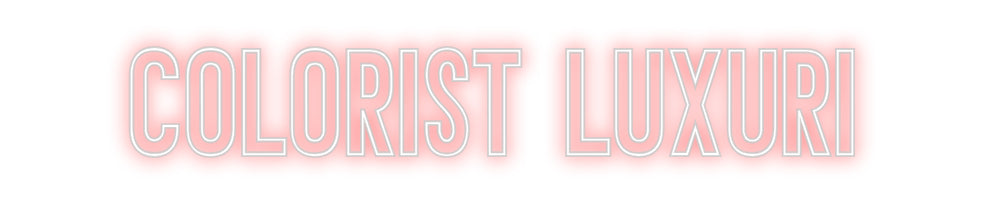 Neon personalizzato: colorist lu...