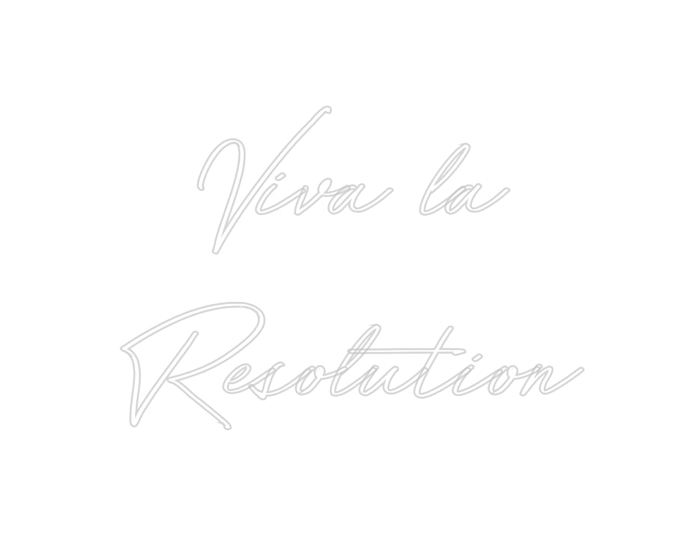 Neon personalizzato: Viva la
Reso...