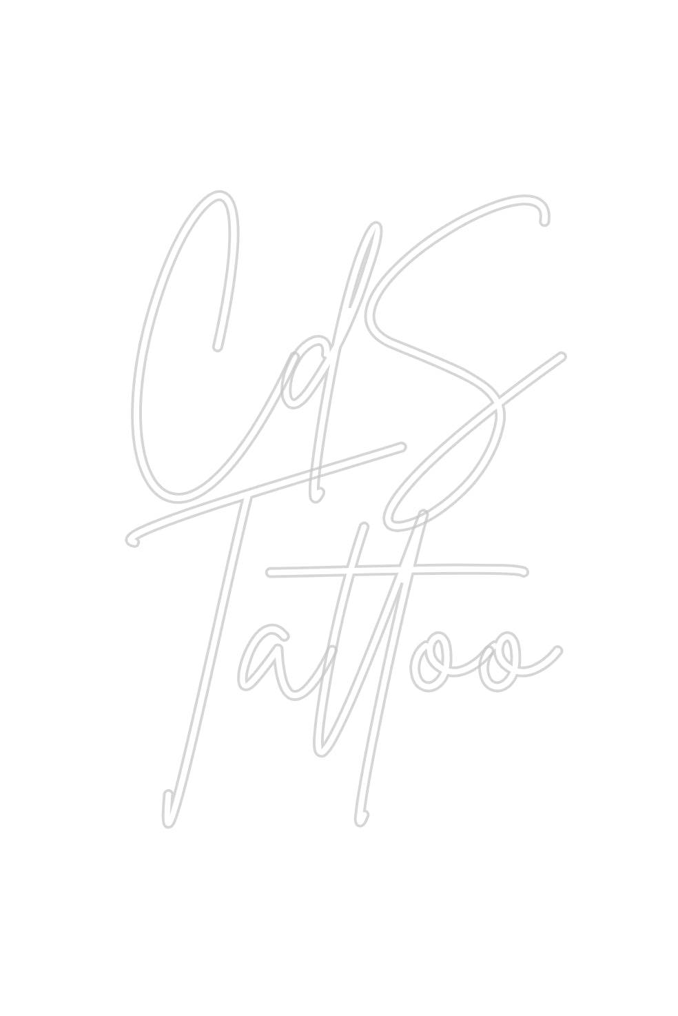 Neon personalizzato: CdS
Tattoo
