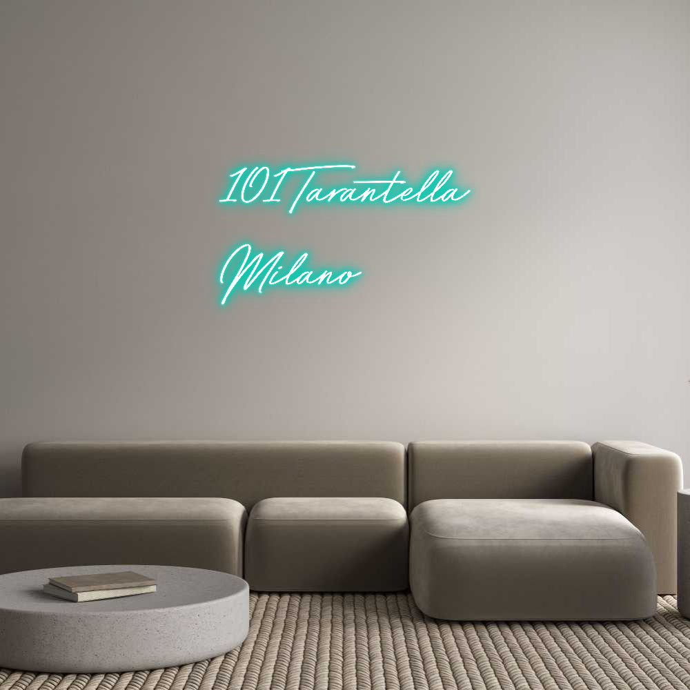 Neon personalizzato: 101Tarantella...