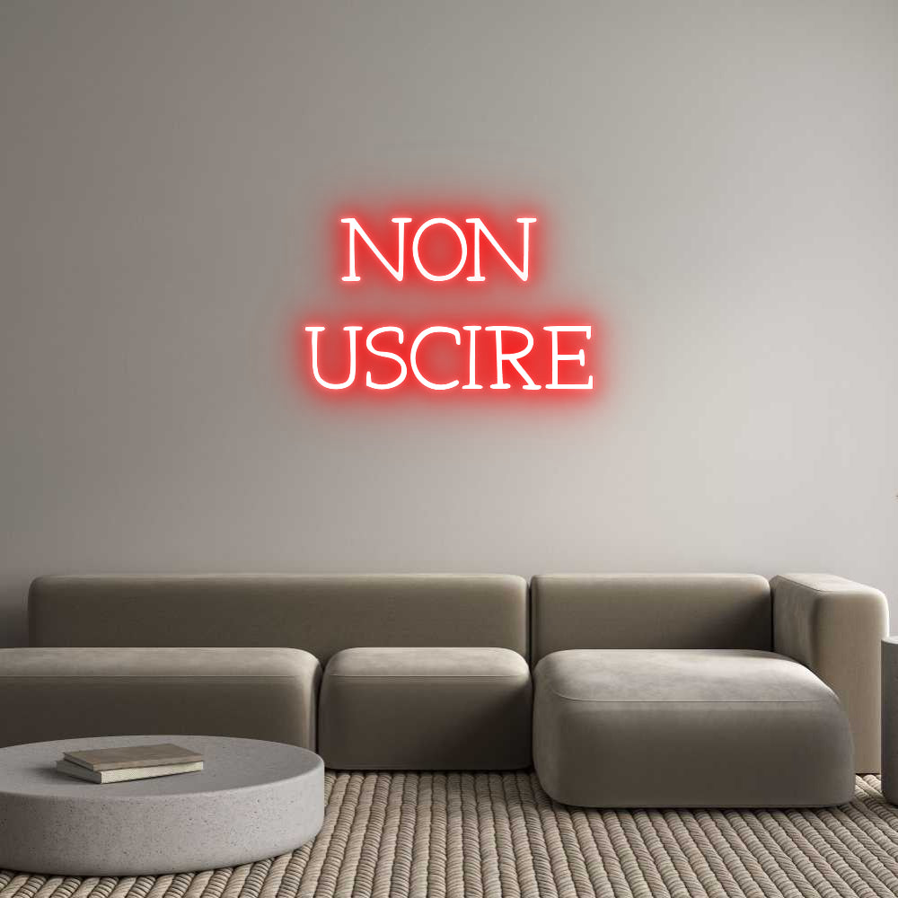 Neon personalizzato: NON
USCIRE