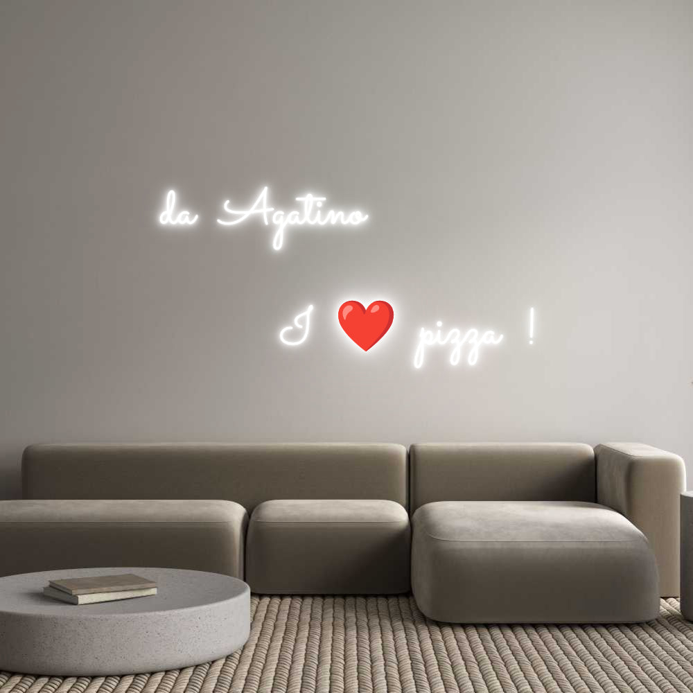 Neon personalizzato: da Agatino
...