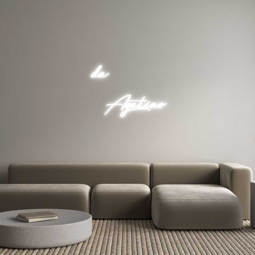 Neon personalizzato: da
Agat...