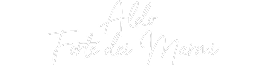 Neon personalizzato: Aldo...