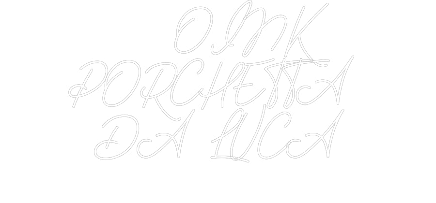 Neon personalizzato: OINK
...