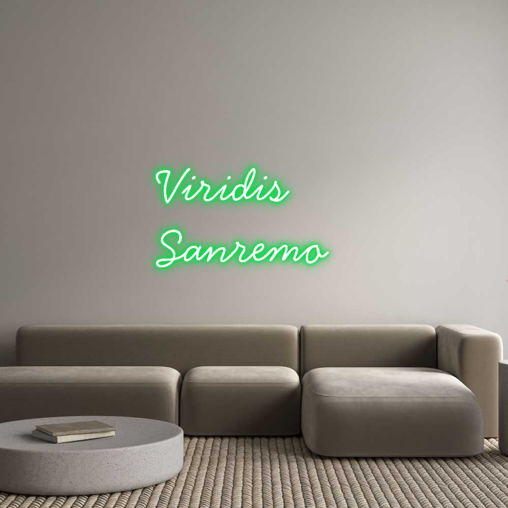 Neon personalizzato:
Viridis
Sa...