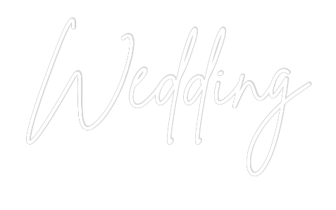 Neon personalizzato: Wedding