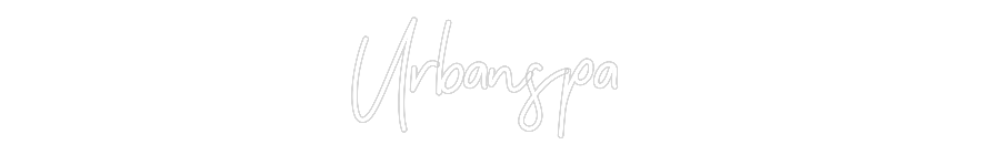 Neon personalizzato: Urbanspa